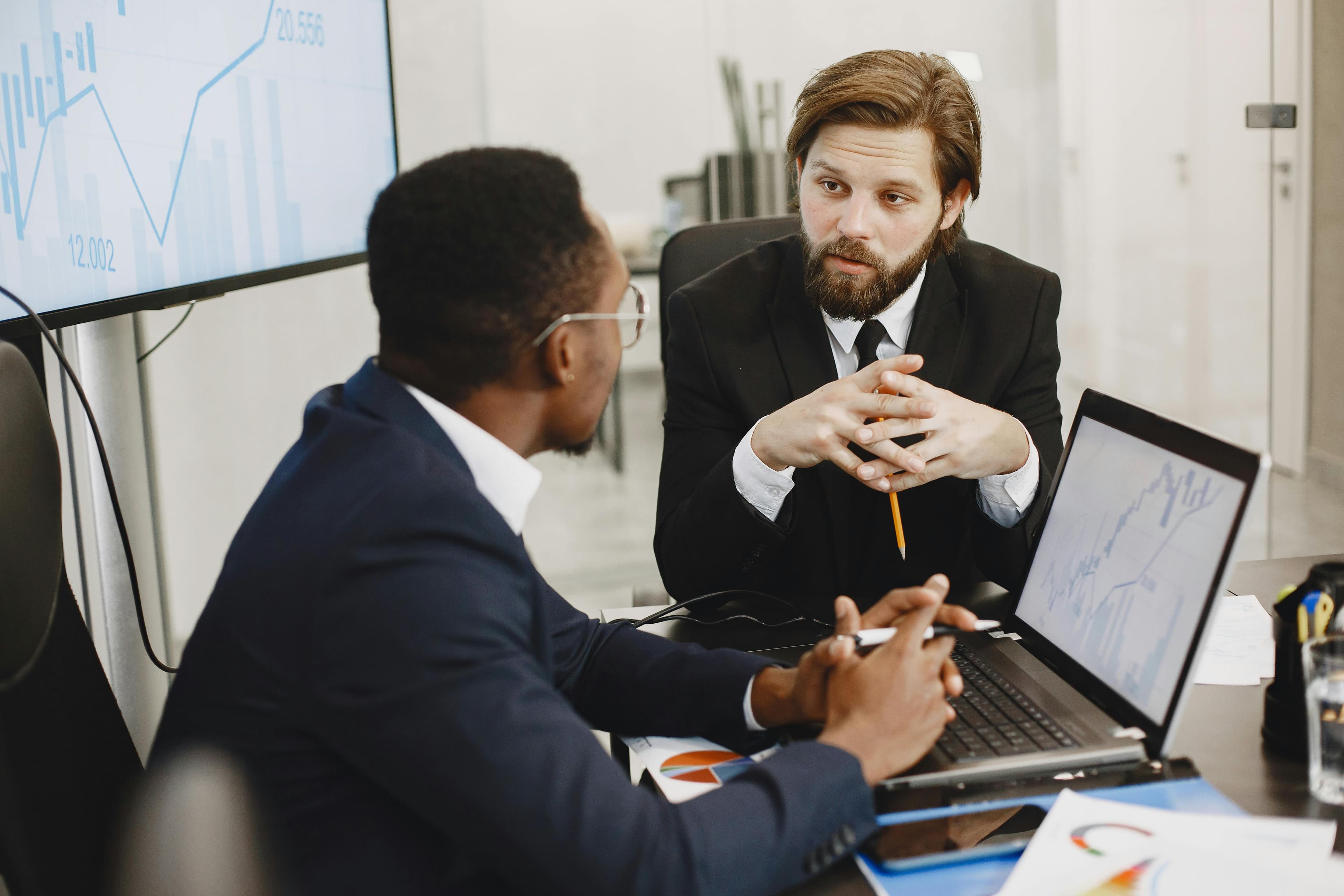 Financial consultation meeting